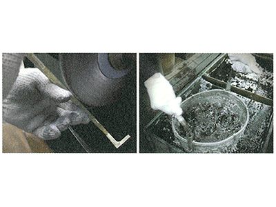 真鍮鋳物　Brass Casting